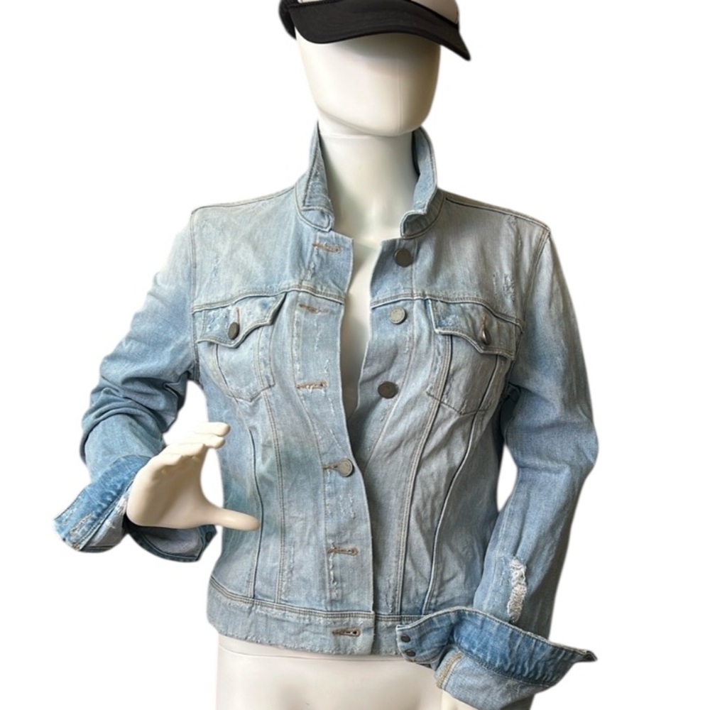 PAIGE Jean Jacket / Distressed / Size M